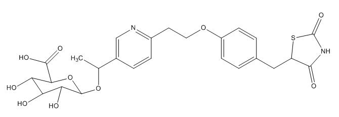 Hydroxy Pioglitazone (M-IV) ß-D-Glucuronide