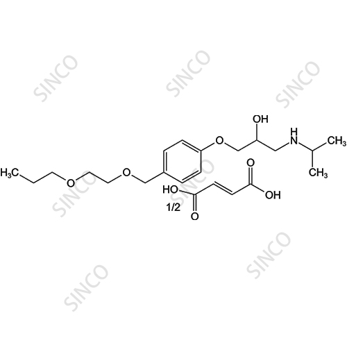 Bisoprolol EP Impurity B Hemifumarate