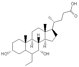 6-Ethylchenodeoxycholic acid