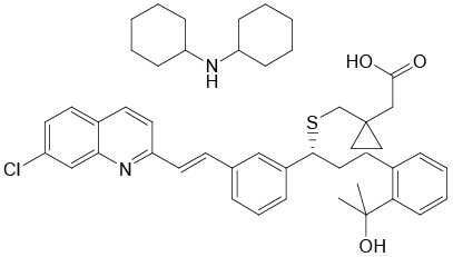 Montelukast Dicyclohexylamine Salt