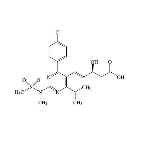 Rosuvastatin Substituted Hydroxy Pentenoic Acid