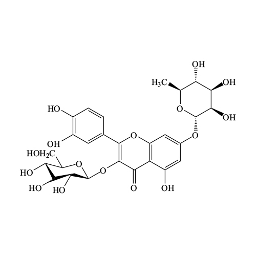 Quercetin 3-O-glucoside-7-O-rhamnoside