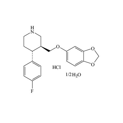 Paroxetine HCl hemihydrate