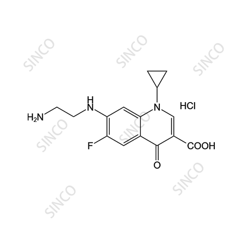 Ciprofloxacin EP Impurity C HCl