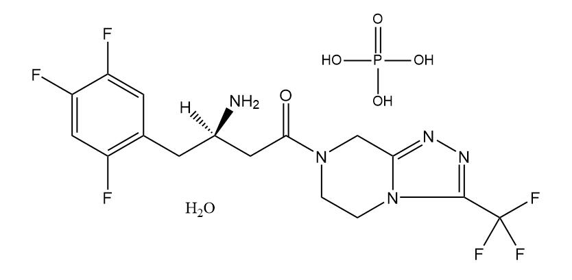 Sitagliptin Monophosphate Monohydrate