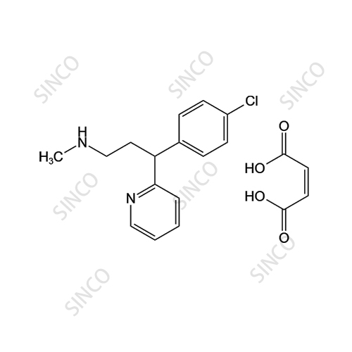 Chlorphenamine EP Impurity C Maleate