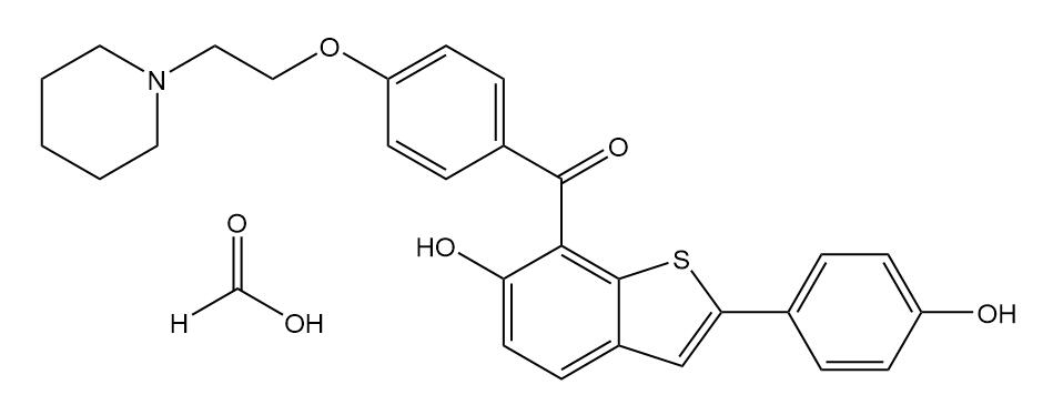 Raloxifene EP Impurity B Formate