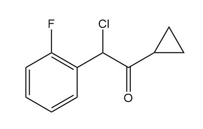 2- chloro -1- cyclopropyl -2-(2- fluorophenyl) ethyl ketone