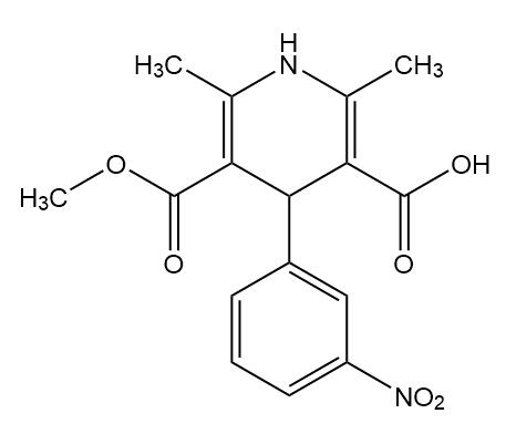 Nicardipine Carboxylic Acid Derivative