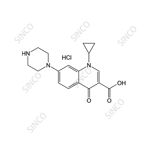 Ciprofloxacin EP Impurity B HCl