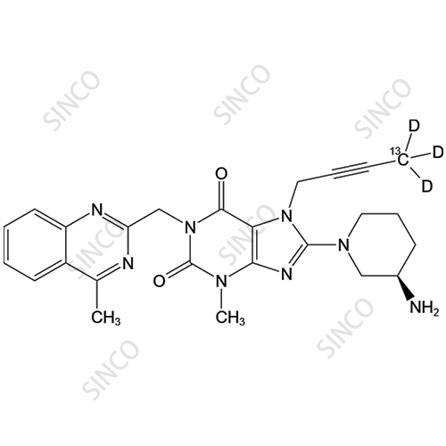 Linagliptin-13C, d3