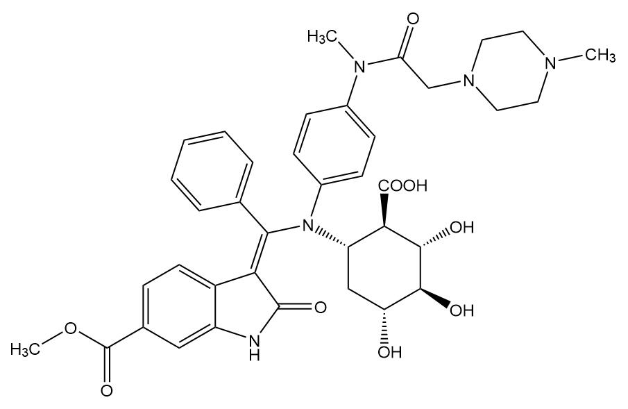 Nintedanib N-Glucuronide