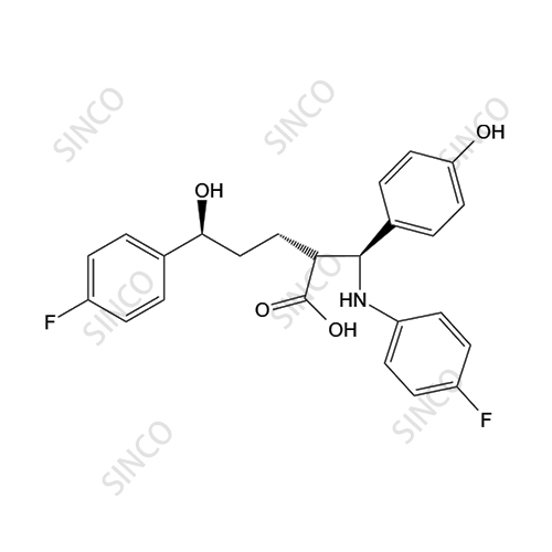 Ezetimibe Azetidinone Ring-opened Impurity