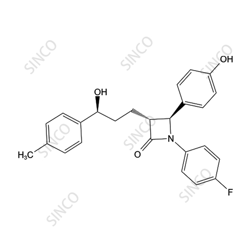 Ezetimibe Desfluoro Methyl Impurity