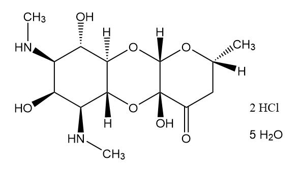 Spectinomycin dihydrochloride pentahydrate