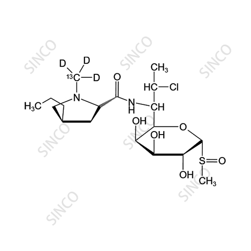 Clindamycin Sulfoxide-13C, d3