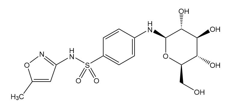 Sulfamethoxazole N4-glucoside