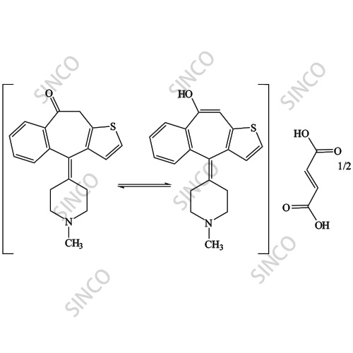 Ketotifen EP Impurity F Hemifumarate