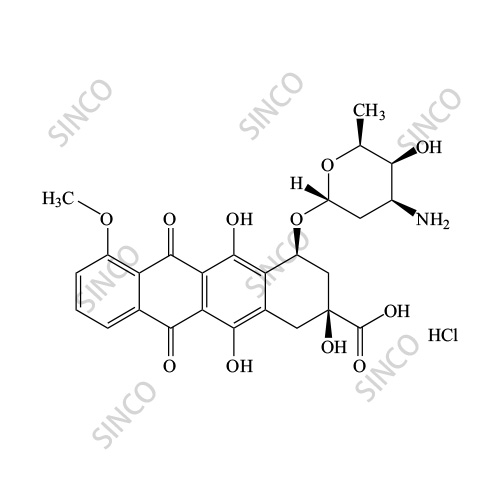 Doxorubicin Impurity 6 HCl
