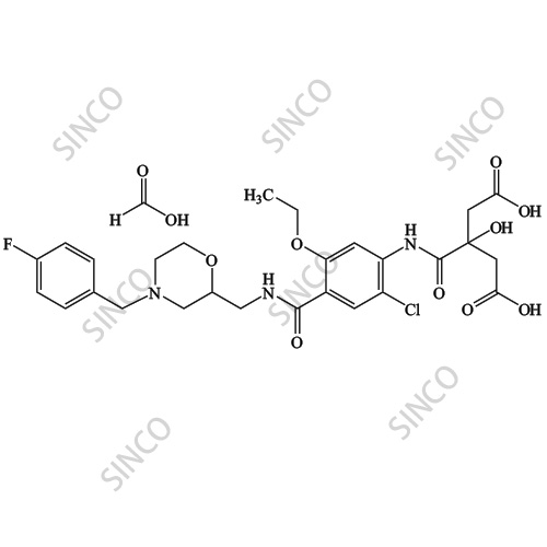 Mosapride Citric Amide Formate