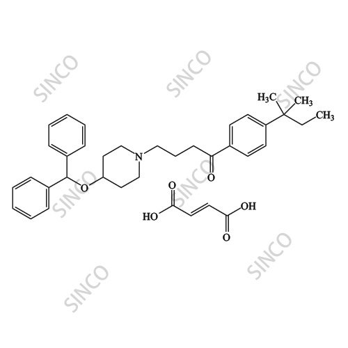 Ebastine EP Impurity E Fumarate