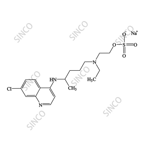 Sodium hydroxychloroquine O-Sulfate