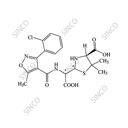 Flucloxacillin Impurity 10 (Mixture of Diastereomers)