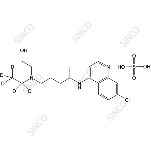 Hydroxychloroquine D5 Sulfate