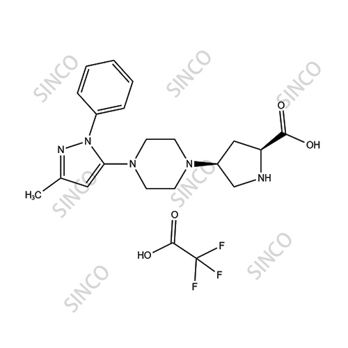 Teneligliptin Impurity E Trifluoroacetic acid