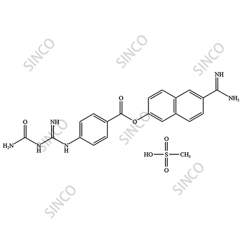 Nafamostat Impurity 26 mesylate