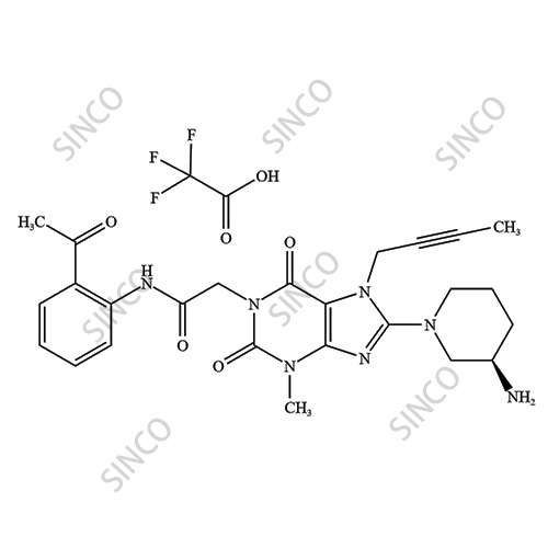 Linagliptin Impurity 7 Trifluoroacetic acid