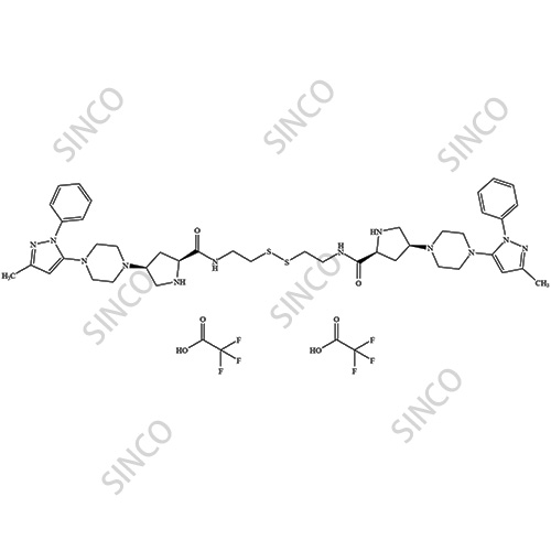 Teneligliptin Impurity 13 DiTrifluoroacetic acid