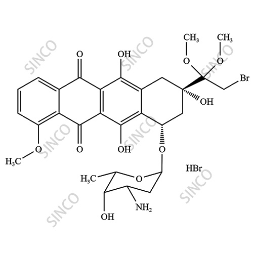 Doxorubicin EP Impurity B HBr
