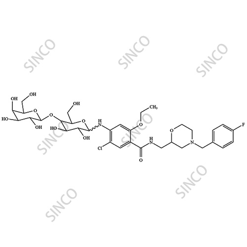 Mosapride Lactose Conjugate (Mixture of Diastereomers)