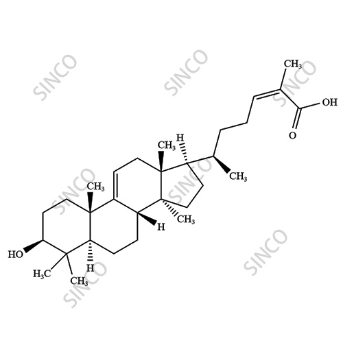 3-Hydroxylanost-9(11)-24-Dien-26-Oic Acid