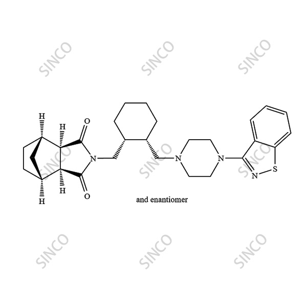 Lurasidone Impurity 58 (Mixture of Enantiomers)