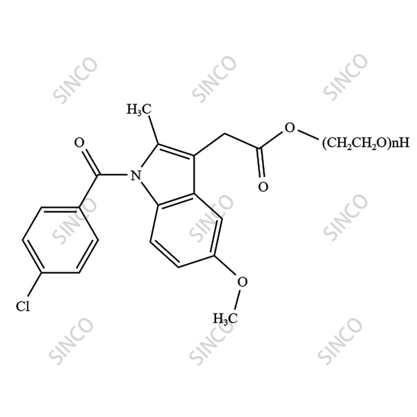 Indomethacin Polyethylene Glycol Ester
