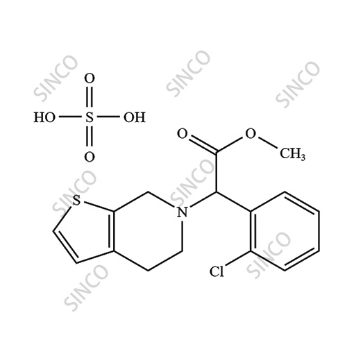rac-Clopidogrel EP Impurity B Sulfate