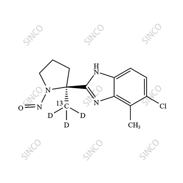 N-Nitroso Daridorexant Impurity 4-13C-d3