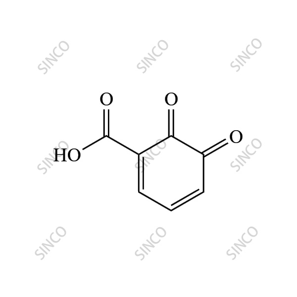 5,6-Dioxo-1,3-cyclohexadiene-1-carboxylic acid