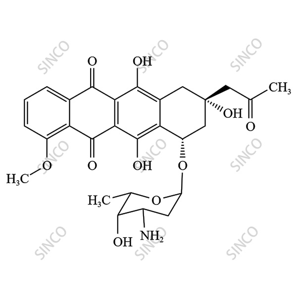 Daunorubicin EP Impurity C (Feudomycin B)