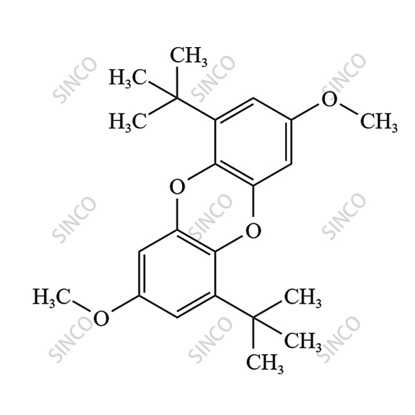 3,8-dimethoxy-1,6-bis(2-methylprop-2-yl)oxanthrene