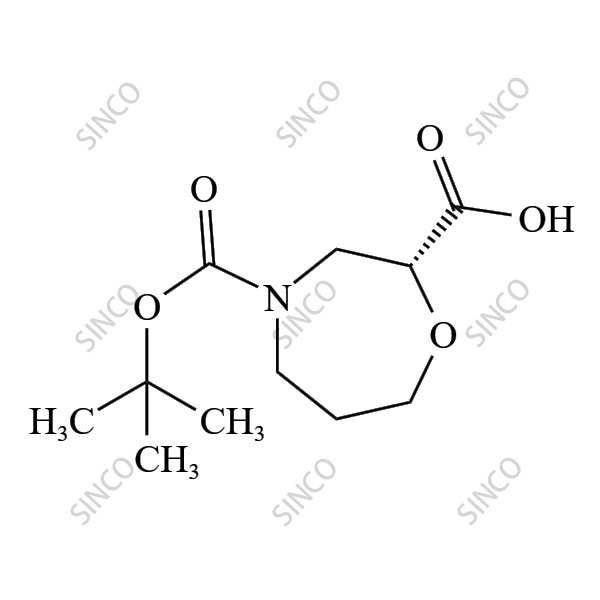 (2R)-4-[(tert-Butoxy(carbonyl]-1,4-oxazepane-2-carboxylic acid