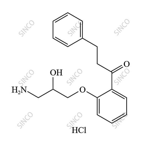 N-Despropyl propafenone HCl