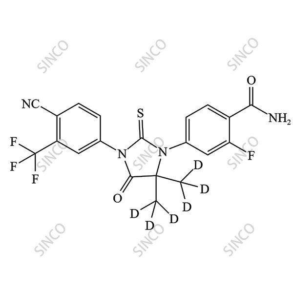 N-Desmethyl Enzalutamide-d6