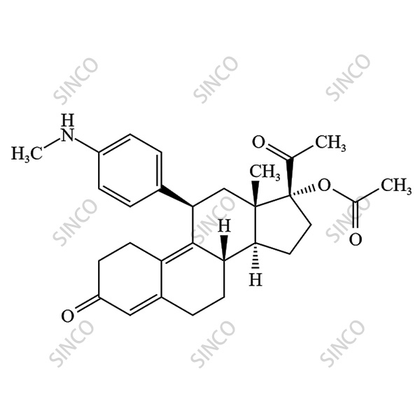 N-Desmethyl Ulipristal Acetate