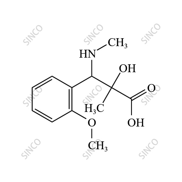 2-hydroxy-3-(2-methoxyphenyl)-2-methyl-3-(methylamino)propanoic acid