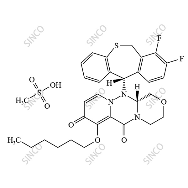 Baloxavir Marboxil Impurity 11 Mesylate