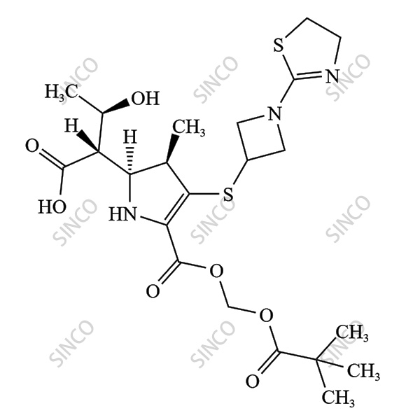 4,7-seco-Tebipenemoic Acid Pivoxil
