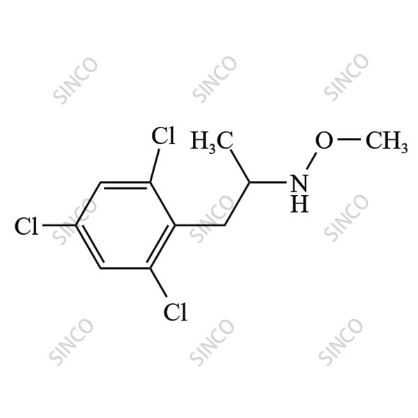 2,4,6-Trichloro-N-methoxy-α-methylbenzeneethanamine